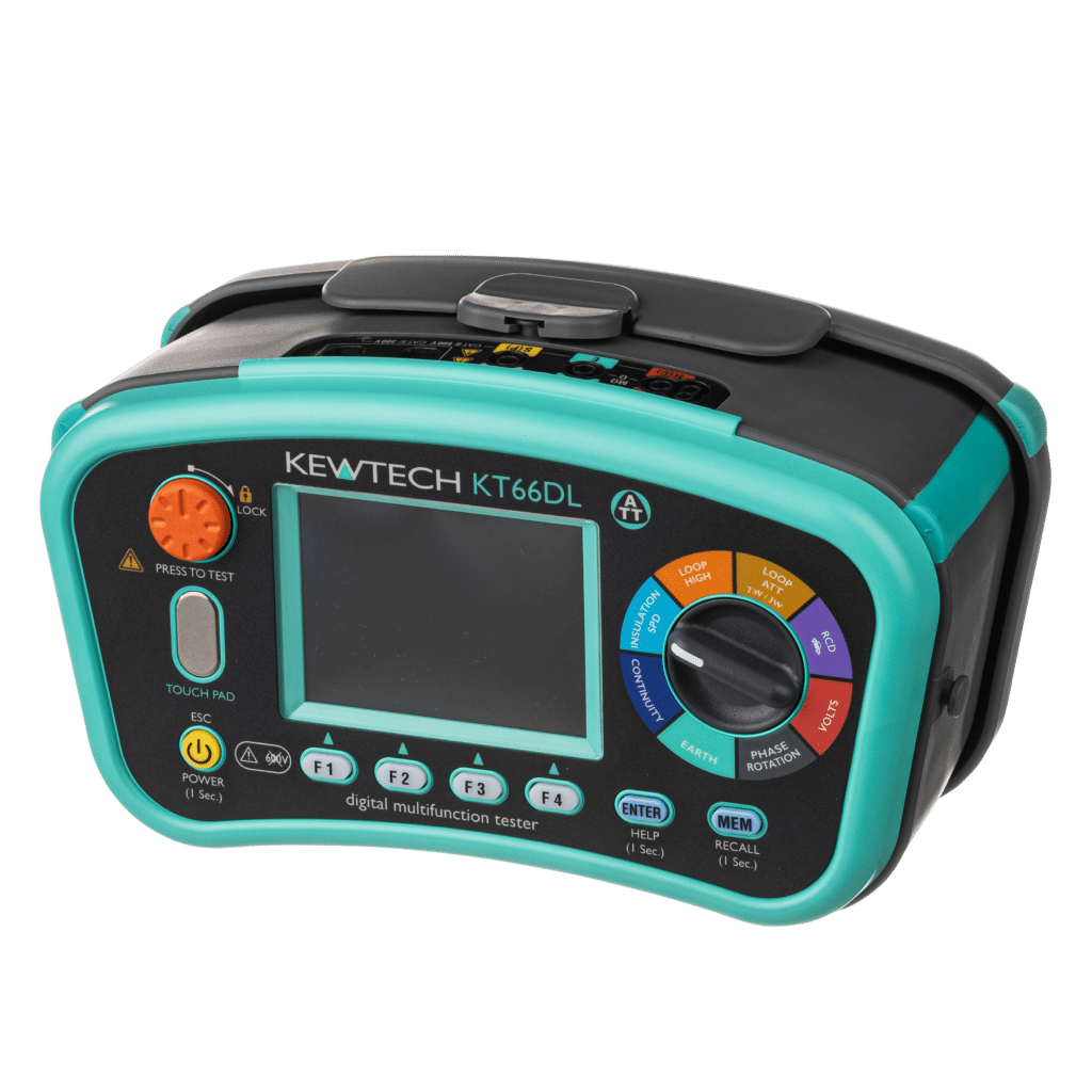 Kewtech KT66DL multifunction installation tester